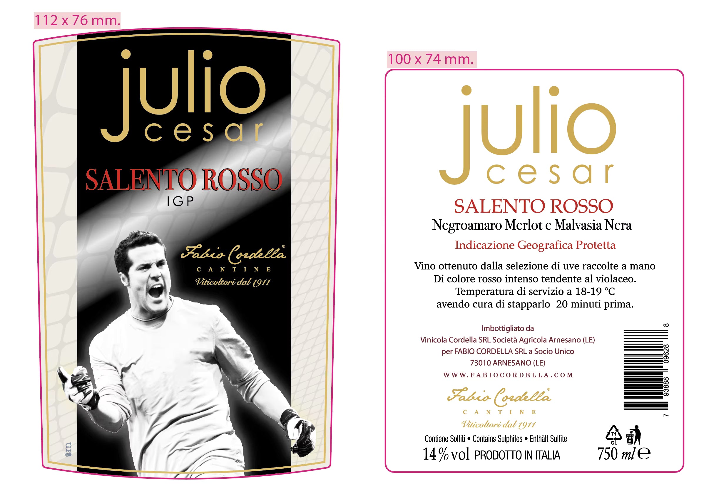 Julio Cesar Salento Rosso